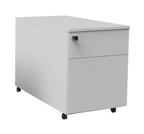 Caisson mobile à tiroirs Confort 2 - Gris clair
