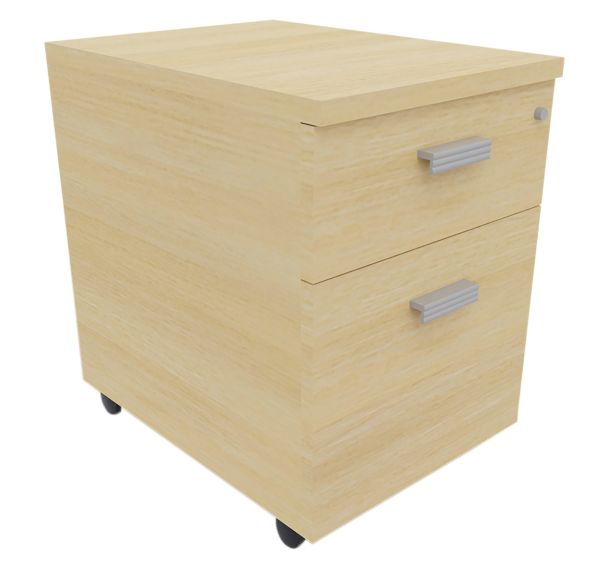 Caisson mobile avec 2 tiroirs Moka - Eol