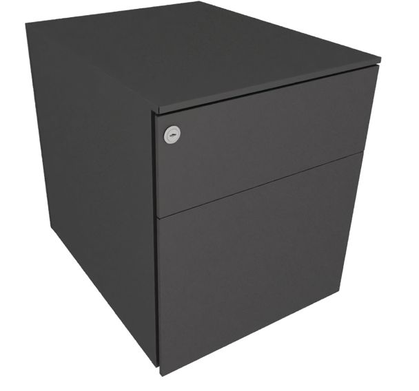 Caisson mobile en métal à 2 tiroirs Caisson métal mobile - Eol