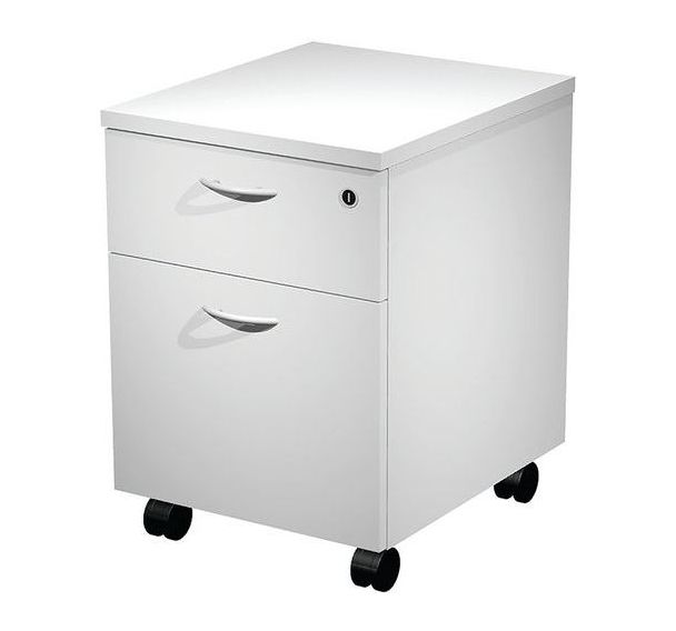 Caisson mobile hauteur bureau monté 2 tiroirs Fast - Artarredi