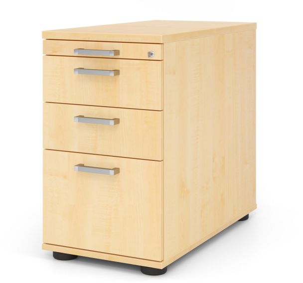 Caisson pour archives avec poignées chromées - P 80 cm - Hammerbacher