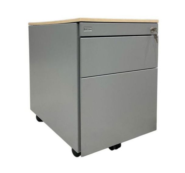 Caisson reconditionné - 2 tiroirs gris