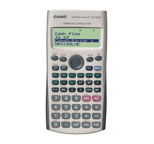 Calculatrice financière FC-100V - Casio