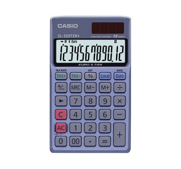 Calculatrice de bureau SL-320TER+ - Casio