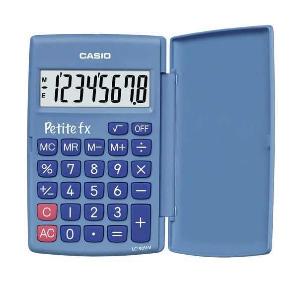 Calculatrice Primaire Petite Fx Bleue  - Casio