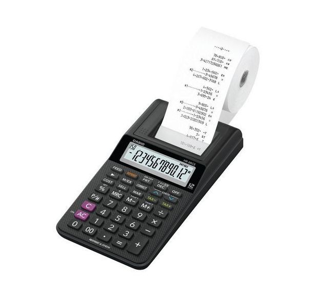 Calculatrice imprimante HR-8 RCE LCD 12 chiffres - Casio