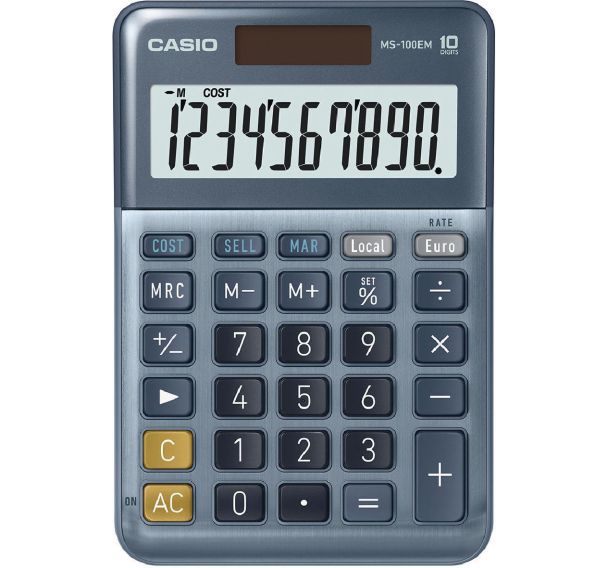 Calculatrice de bureau MS-100EM - Casio