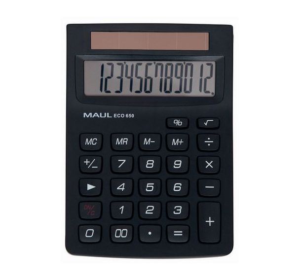 Calculatrice de bureau ECO 650 - 12 touches - Maul