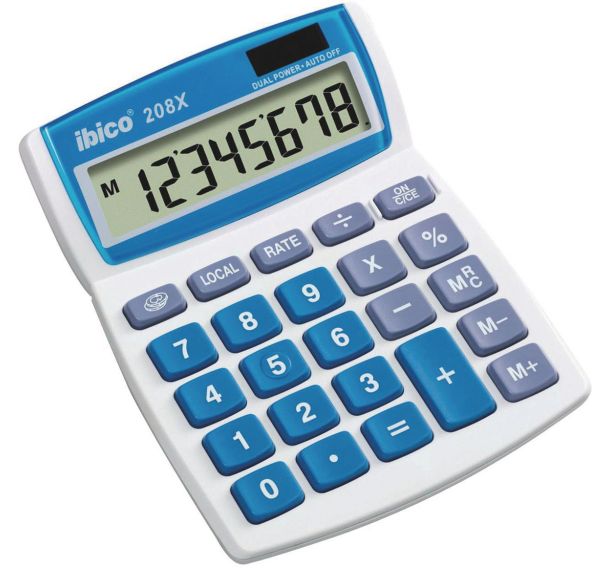 Calculatrice de bureau Ibico 208X