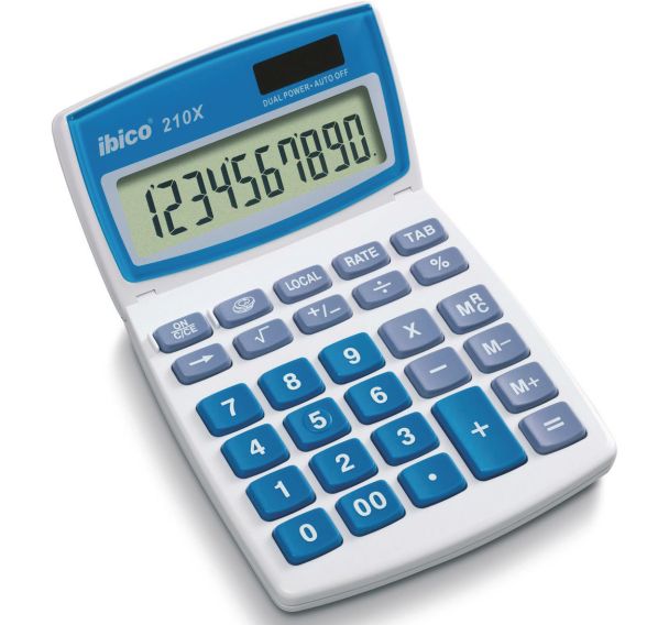 Calculatrice de bureau Ibico 210X