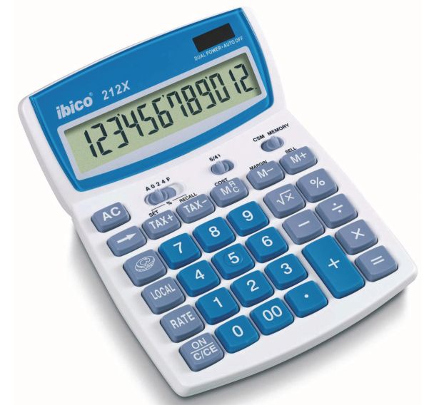 Calculatrice de bureau Ibico 212X