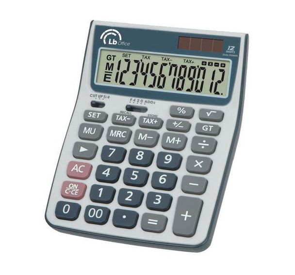 Calculatrice de bureau LB OFFICE 12 chiffres