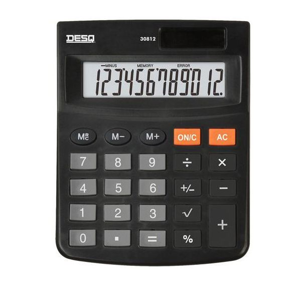 Calculatrice de bureau compacte Heavy Duty 30812 12 chiffres