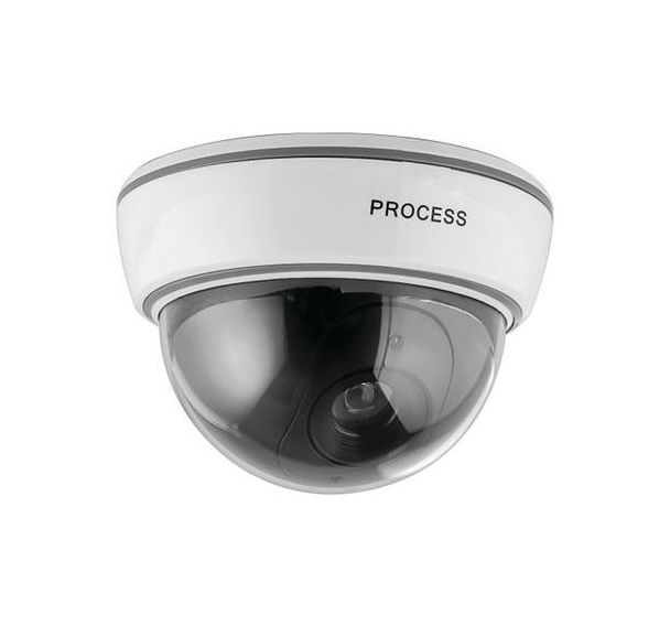 Caméra factice dôme intérieure avec led