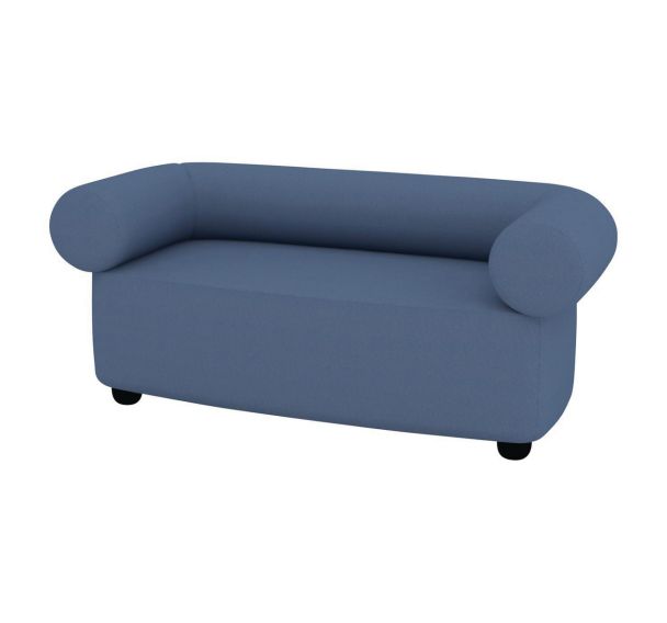 Canapé 2 places Abyssa tissu non feu M1 Quadrifoglio