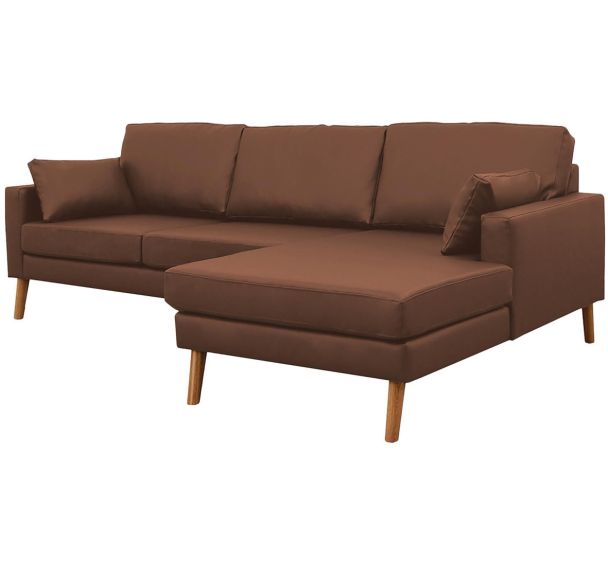 Canapé 2 places+méridienne Stockolm PVC non classé feu MMP