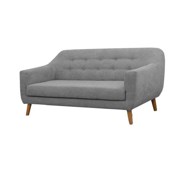 Canapé Alix 2 places tissu polyester