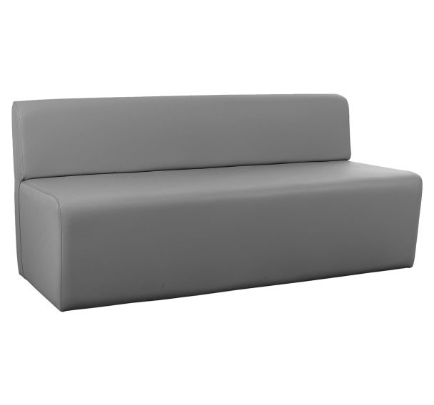 Canapé Leaf 3 places tissu simili cuir Spouf