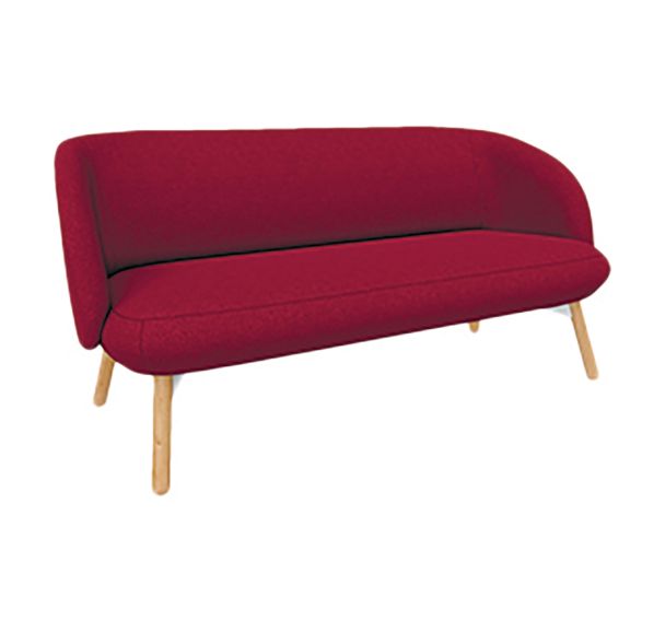 Canapé THALIA R0425 Titan Rubis E24 Patins feutre-Mobitec