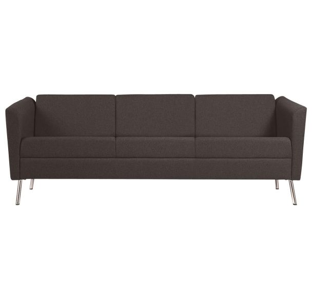 Canapé Wind 3 places dos bas pied métal tissu polyester 100% recyclé GGI