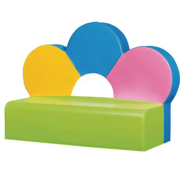 Canapé mousse - fleur