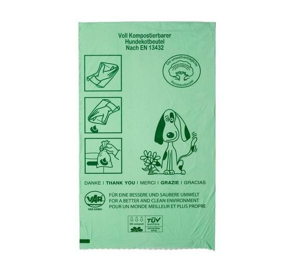 Canisacs vert - bio compostable - VAR