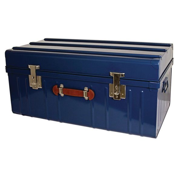 Cantine acier grande capacité avec couvercle bombé et poignée cuir - 160 à 225L - Pierre Henry