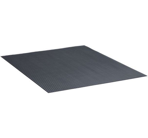 Caoutchouc cannelé 27x27E (LxPxH) 559x567x3mm-lista