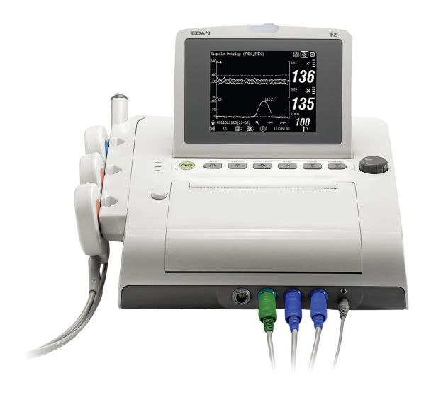 Cardiotocographe pour moniteur f tal F2 AVEC VCT-EDAN