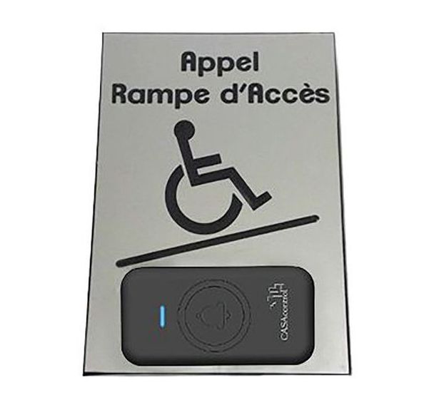 Carillon d'appel DESIGN pour rampe d'accès Mobile