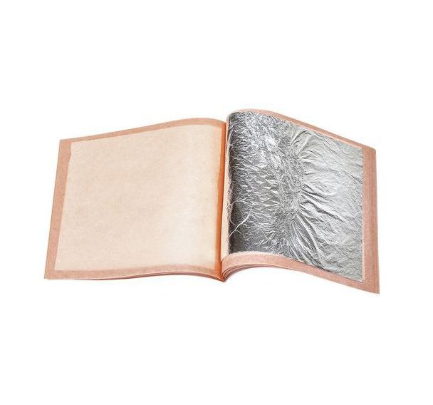 Carnet 25 feuilles d'argent