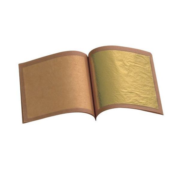 Carnet 25 feuilles d'or