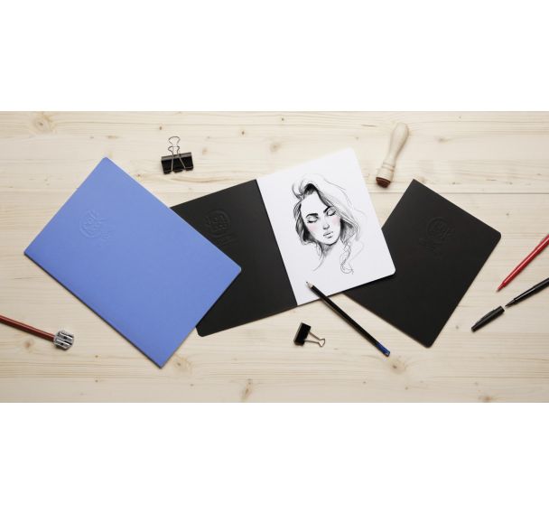 Carnet Crok'Book 160g couleurs assorties aléatoires - Clairefontaine