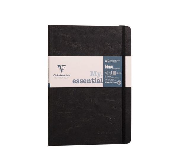 Carnet brochure cousue age bag A5 ligné 192 pages - Clairefontaine