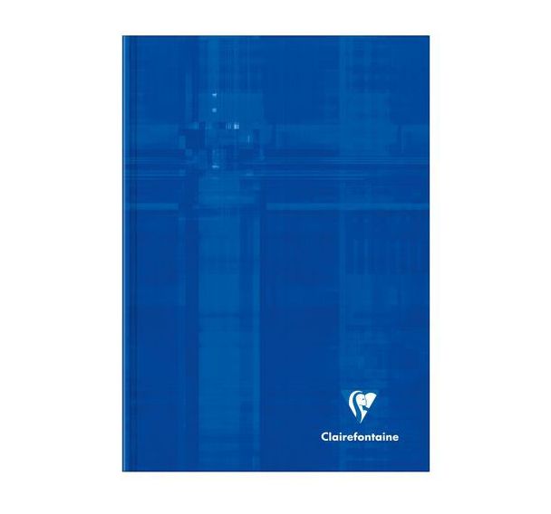 Carnet brochure rembordée rigide A5 192p - Clairefontaine