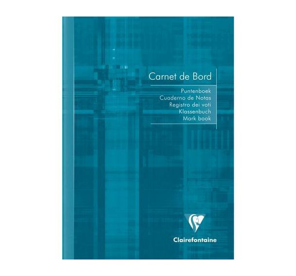 Carnet de bord enseignant piqué A5 - Clairefontaine