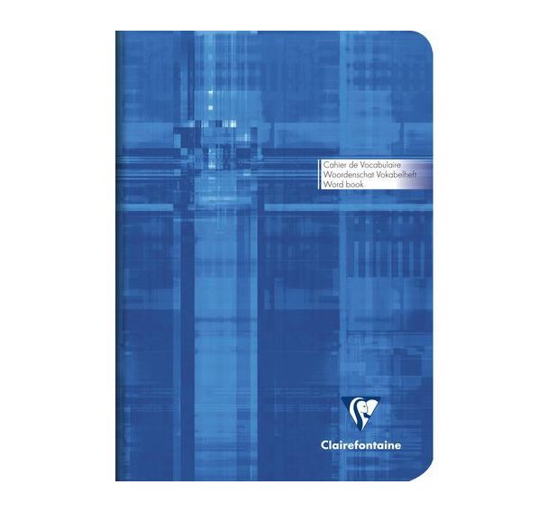Carnet de vocabulaire piqué Ligné + marge - Clairefontaine