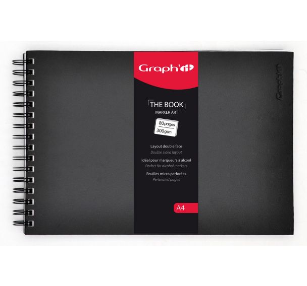Carnet papier layout 300g Graph'it artbook double face A4