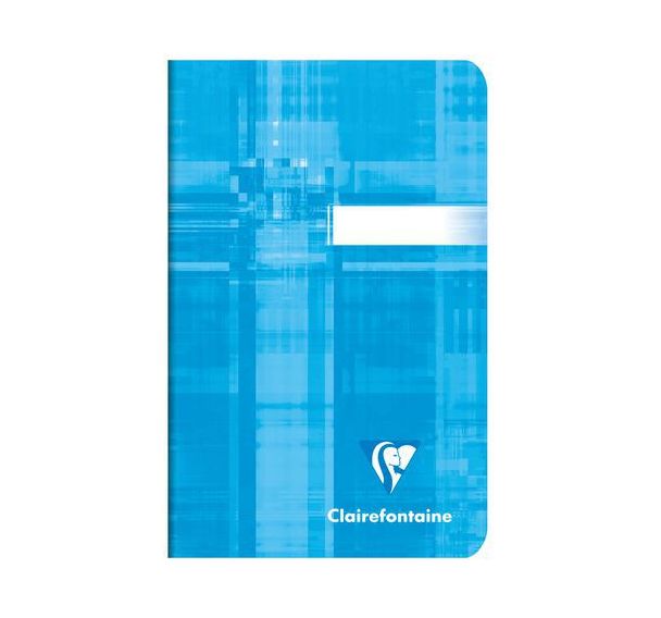 Carnet piqué 9x14cm 96p ligné