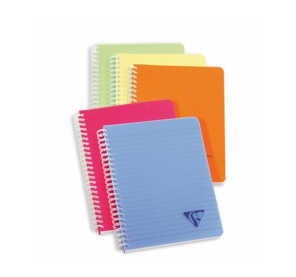 Carnet reliure intégrale Linicolor 14,8x21cm 180p - Clairefontaine