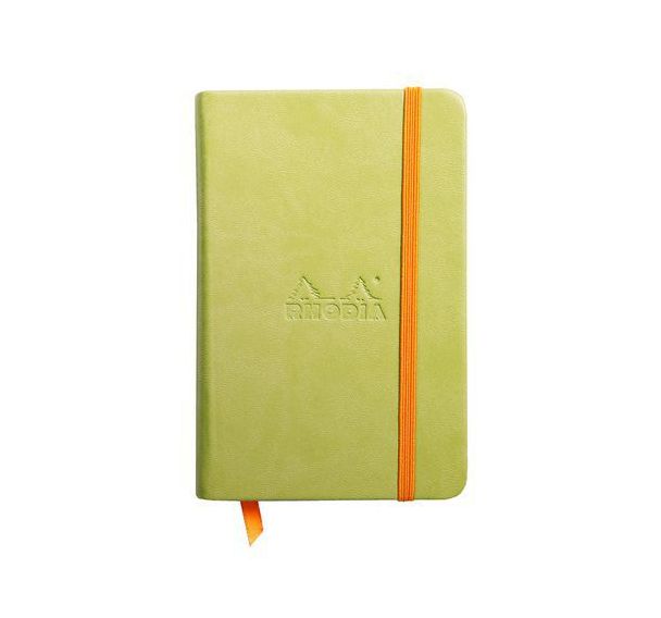 Carnet rigide ligné 9x14cm - Rhodia
