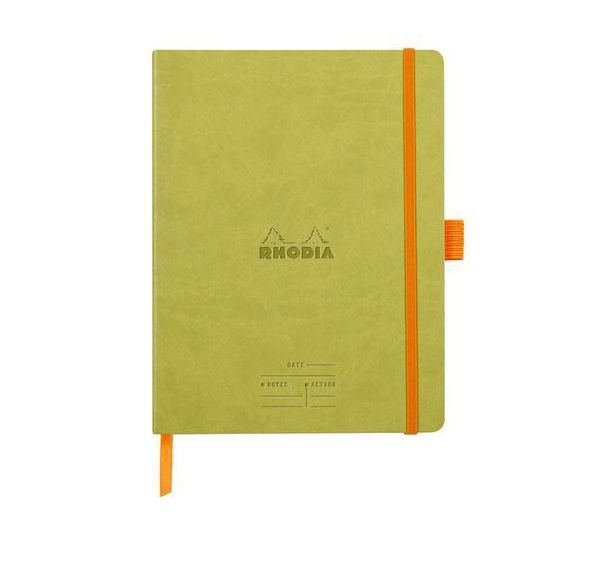 Carnet souple A5+ 16 x 21 cm réglure meeting - Rhodia