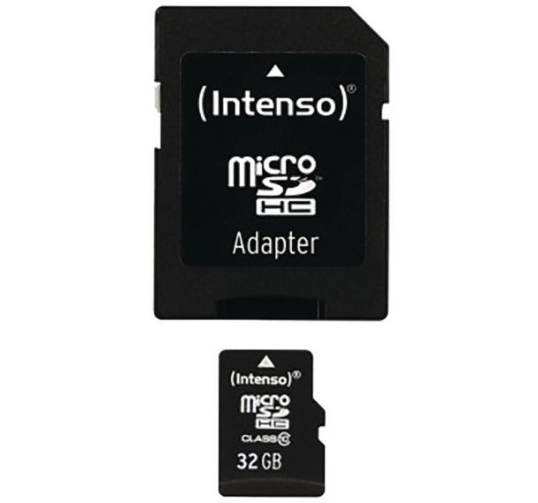 Carte MicroSDHC 32Go Class 10 - Intenso