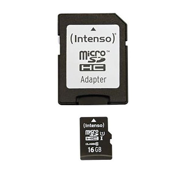 Carte MicroSDHC 16 Go UHS-I Class 10 - Intenso