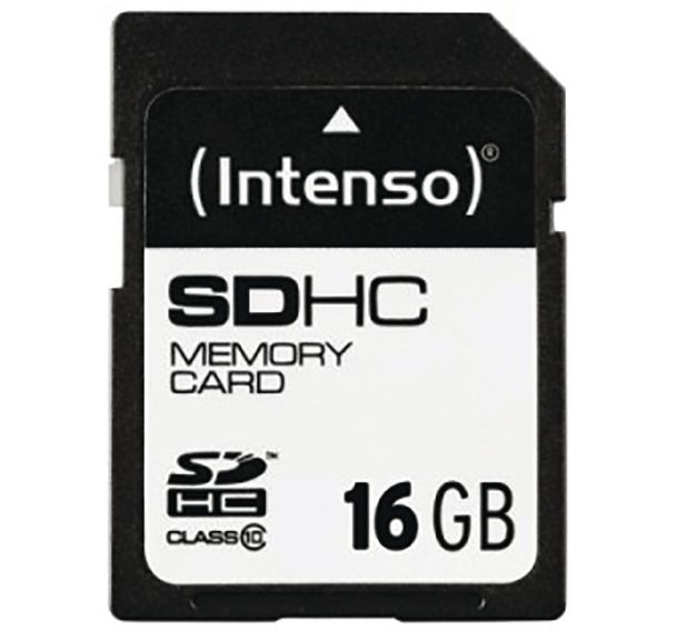 Carte SDHC 16 Go Class 10 - Intenso