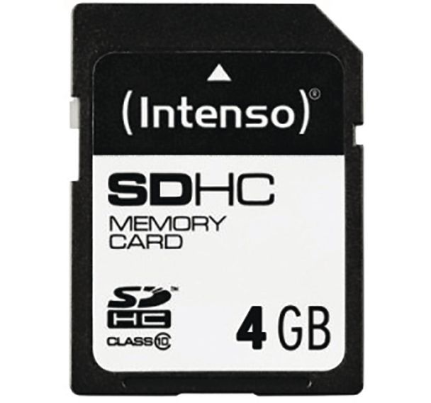 Carte SDHC 4 Go Class 10 - Intenso