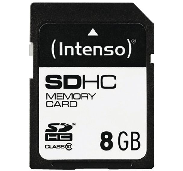Carte SDHC 8 Go Class 10 - Intenso