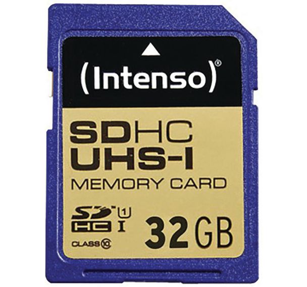 Carte SDHC 32 Go UHS-I Class 10 - Intenso