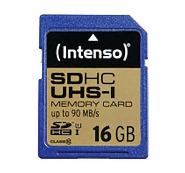 Carte SDHC 16 Go UHS-I Professional Class 10 - Intenso