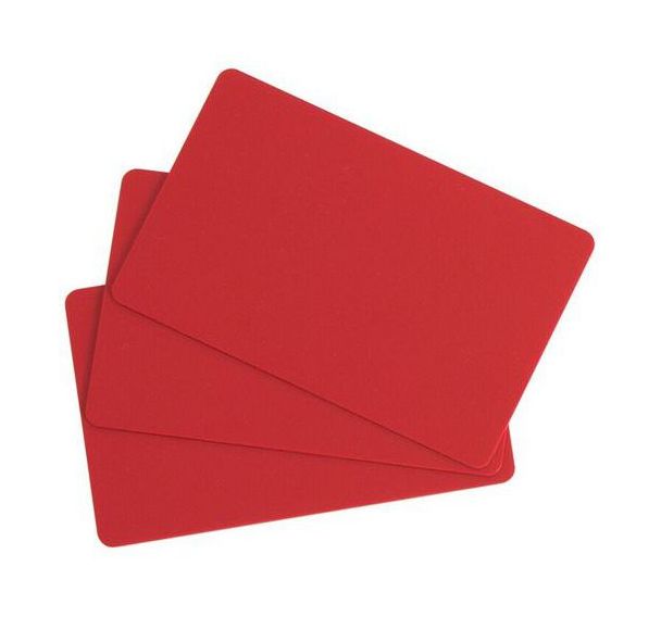 Carte à imprimer PVC - Brillant - Paquet de 100 - Sogedex